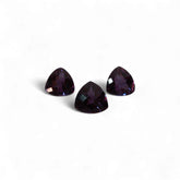 Amethyst - जमुनिया/कटैला | 15.4 ct, 3 piece | Certified Loose Gemstone for Astrology & Jewelry